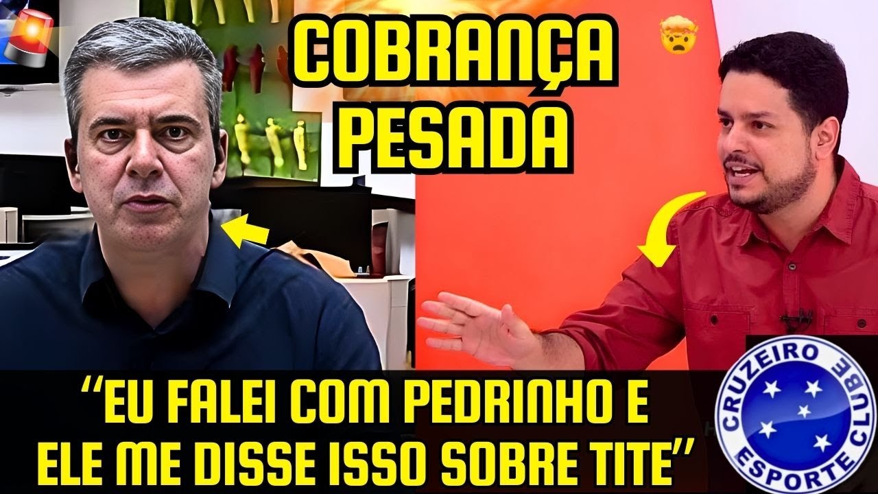 “EU FALEI COM PEDRINHO!” — PRESIDENTE REVELOU O QUE PENSA SOBRE FUTURO DE TITE - COBRANÇA PESADA