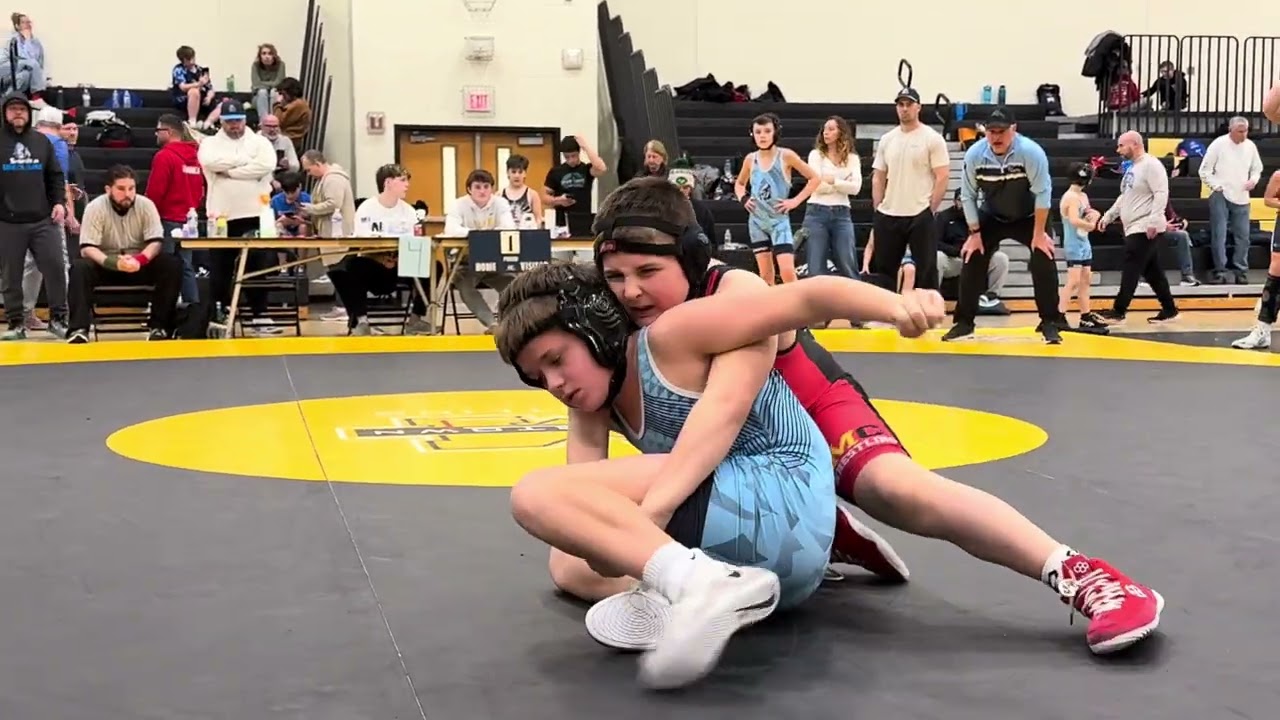 Emmett’s 13th match 25-26, Pin