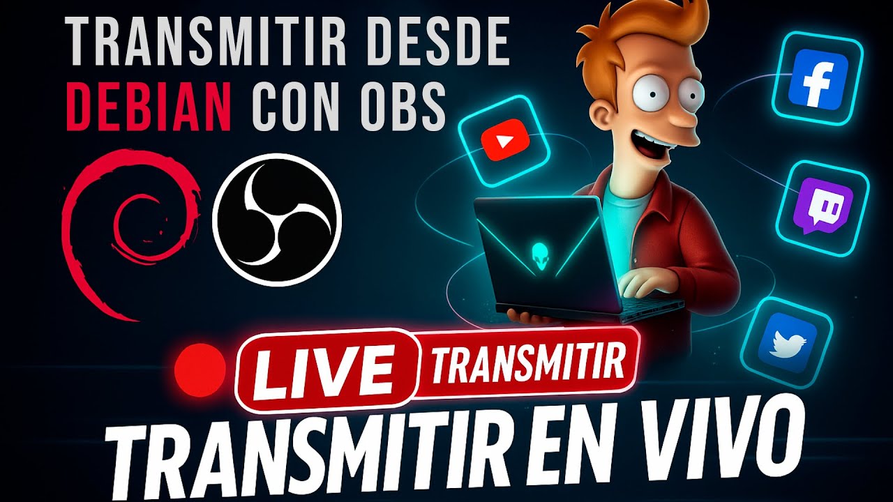 How to Stream from Debian with OBS Studio