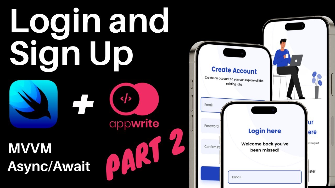 How to Build a Login and Sign Up Feature using SwiftUI + AppWrite |  Part 02