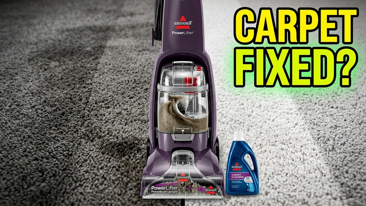 BISSELL PowerLifter PowerBrush Upright Deep Carpet Cleaner Review