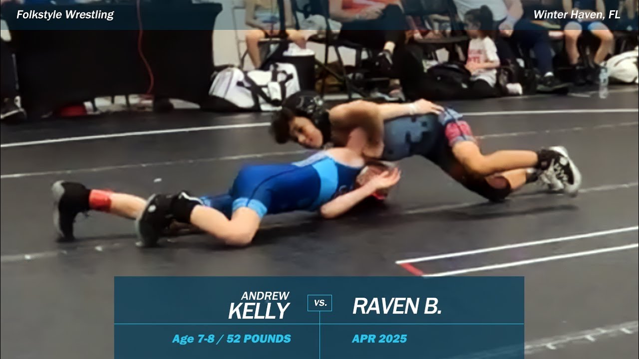 Andrew Kelly vs Raven B. - Tyrant Poseidon Open (Folkstyle) - 04/2025