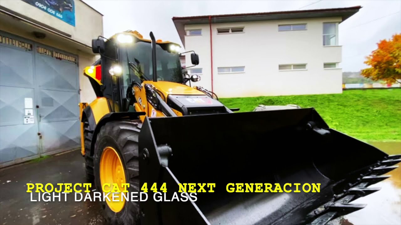 CAT 444 next generation čerstvo osaden&eacute; f&oacute;lie
