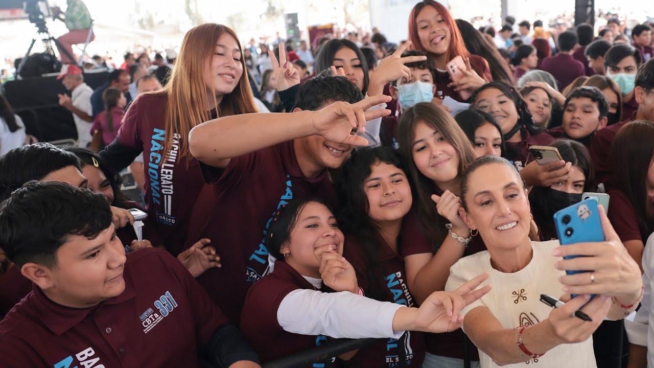 Inauguración de Bachillerato Nacional. El Salto, Jalisco