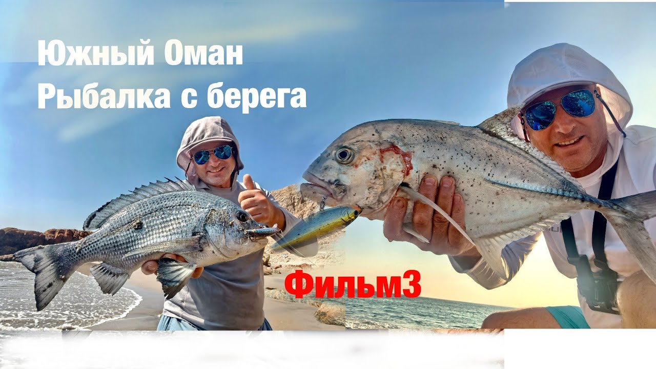 ФИЛЬМ 3 Оман. Рыбалка с берега. Январь 2024