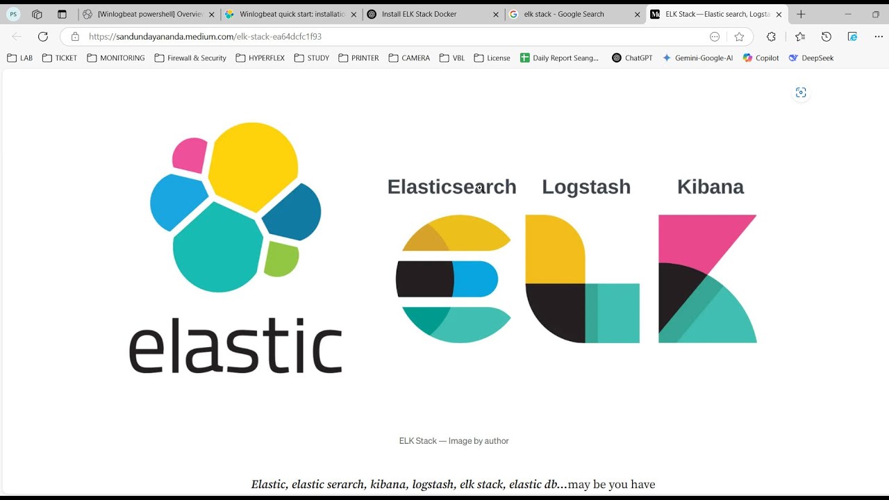 How to installl ELK Stack in docker