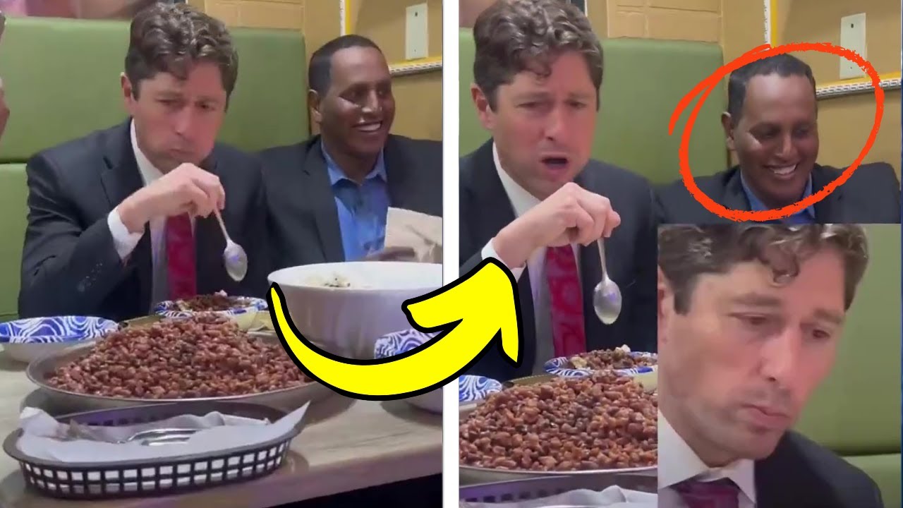🤣 POL&Iacute;TICO PROGRE VA A PROBAR COMIDA &ldquo;T&Iacute;PICA SOMAL&Iacute;&rdquo; Y&hellip;  ACABA MUY MAL 🤣