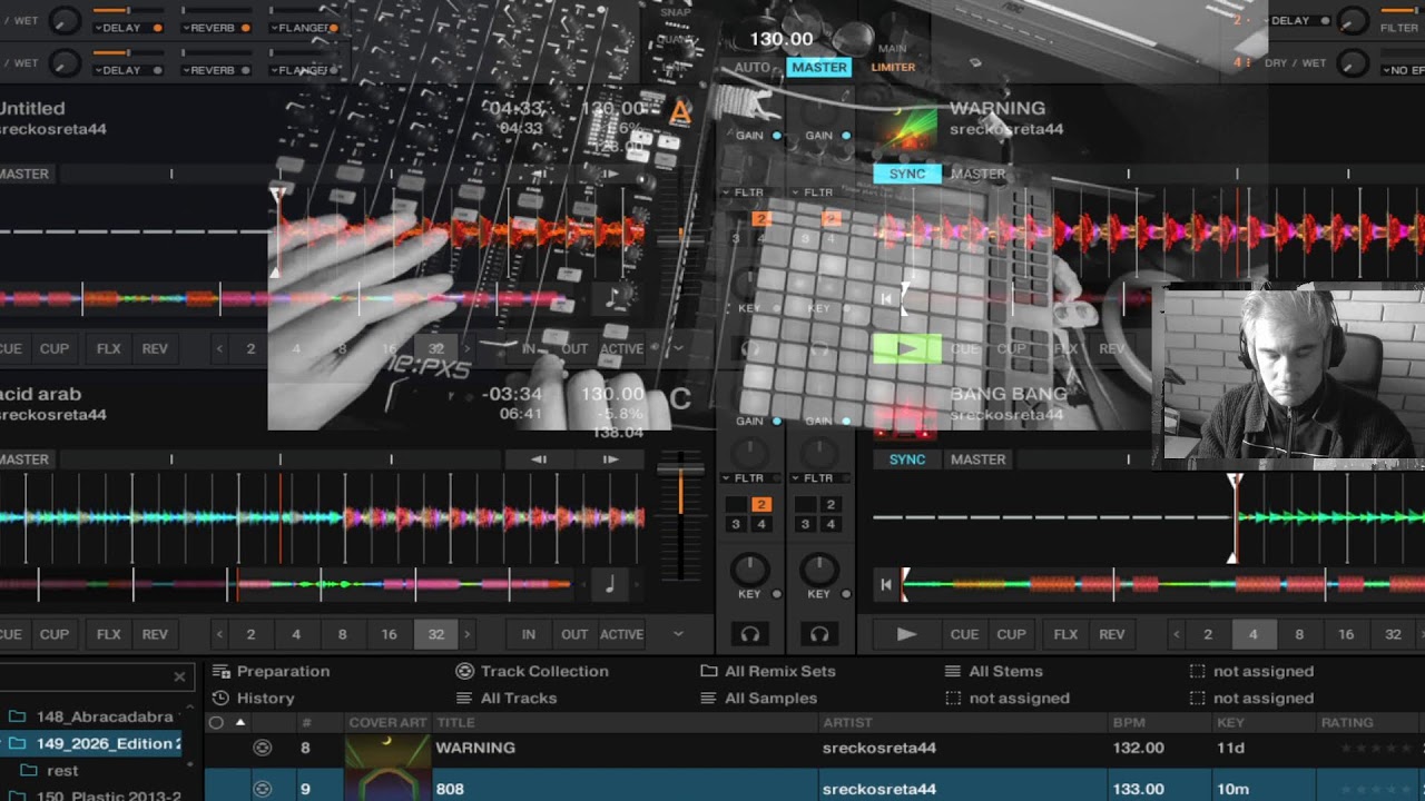 LIVE TECHNO SET ⚡ Hybrid Performance (Xone PX5 + Ableton Push + Traktor)