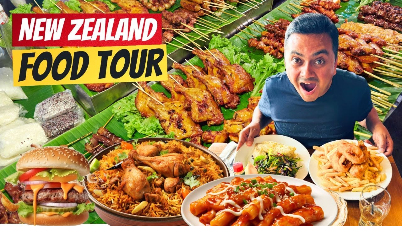 New Zealand FOOD TOUR...! Must Eat Foods in Auckland, New Zealand | ന്യൂസിലൻഡ് ഫുഡ് ടൂർ