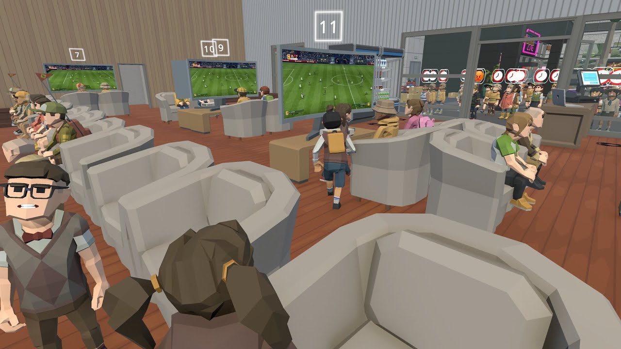 The Gaming Cafe (Simulator) Playtest
