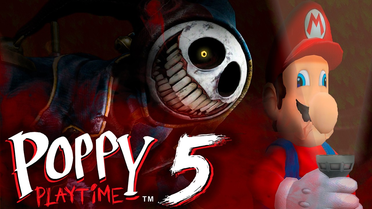 Марио играет в Poppy Playtime 5 !!!