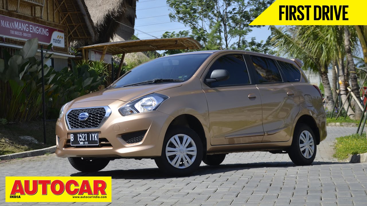 Datsun Go+ MPV | Exclusive First Drive Video Review | Autocar India