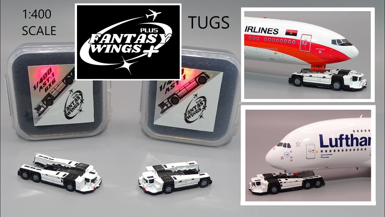 Fantasy Wings Plus — потрясающие новые аэропортовые буксиры в масштабе 400