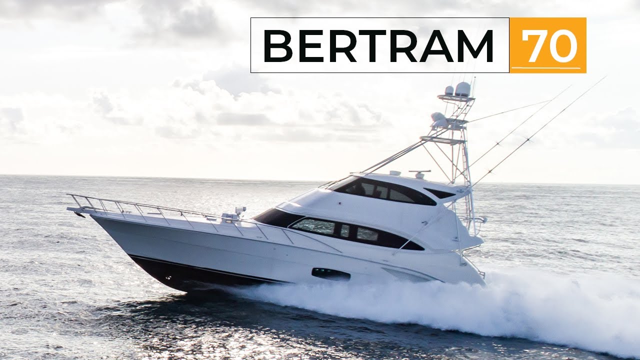Bertram 700  Flybridge Convertible - Boat Promote Pro Package