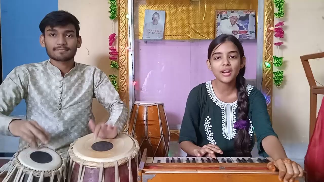 स्वागत गीत मन की वीणा से गुंजित स्वागतम स्वागतम | Tarun and Prachi Bhajan | #swagatgeet