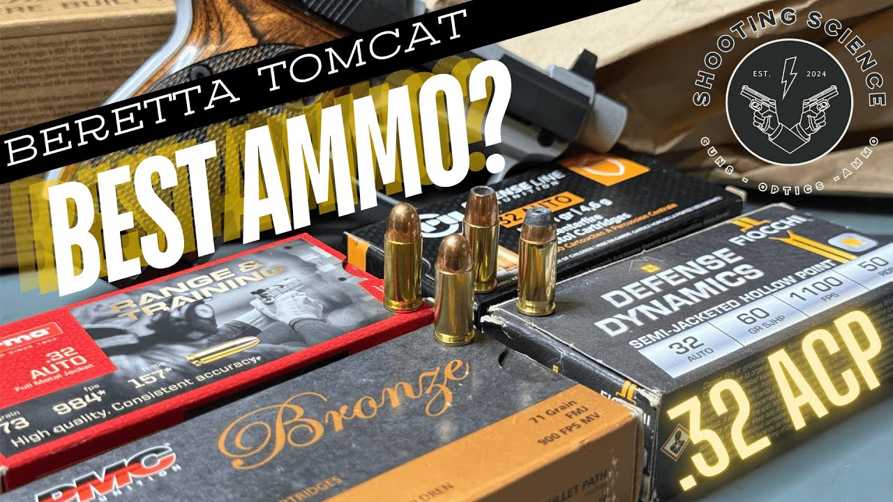Какие патроны калибра .32 ACP самые лучшие? (Протестировано с Beretta 30x Tomcat)