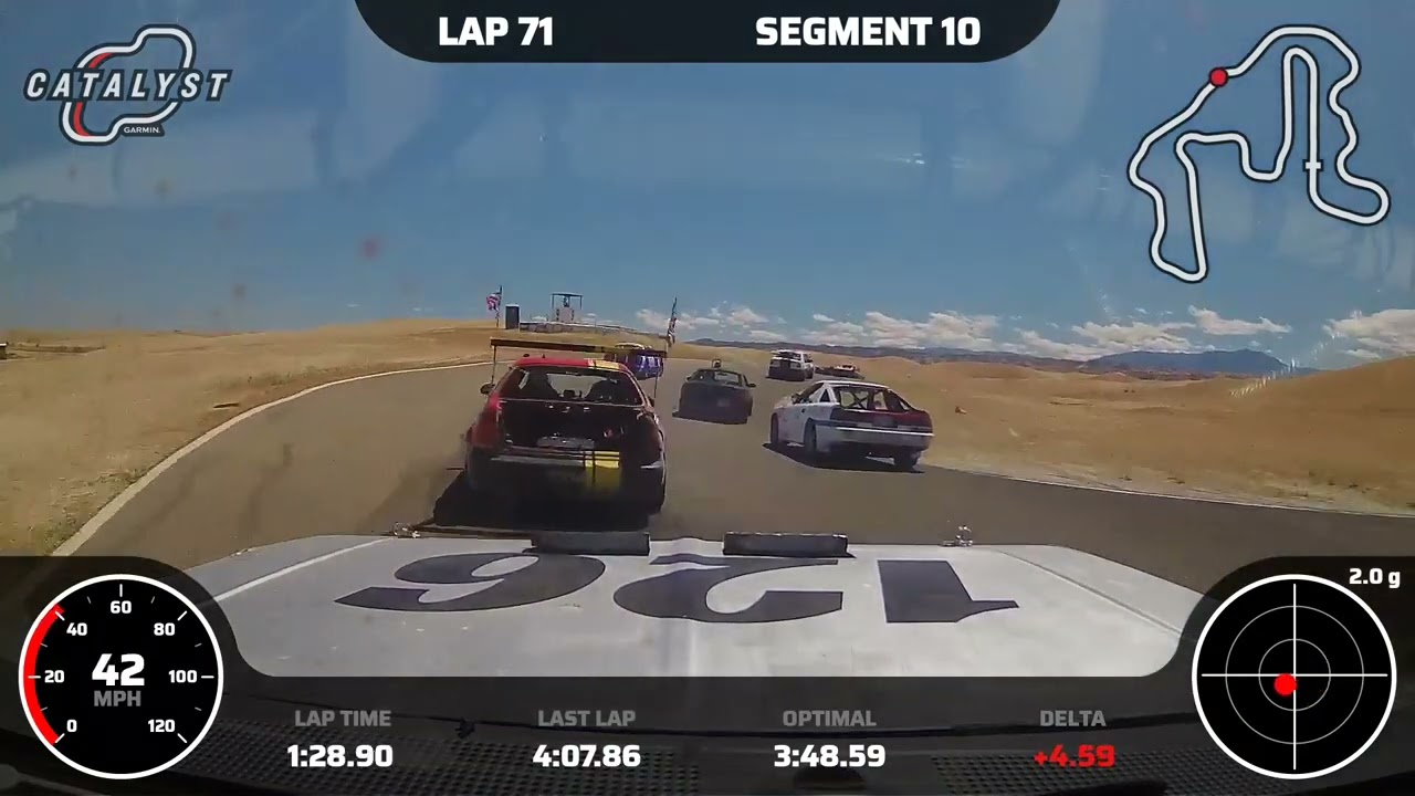 24 Hours of Lemons - Thunderhill 2022 - Big Wreck