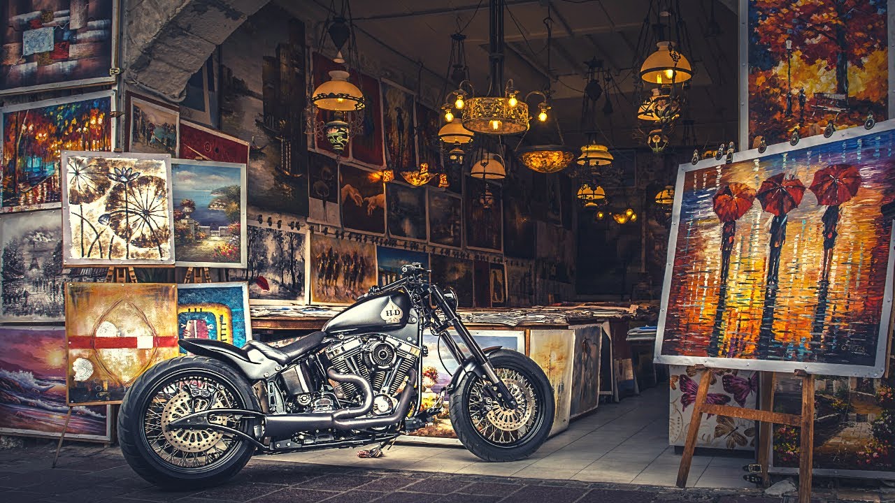 Relaxing Motorbike Ride Music | Meditation Music in Countryside Ride on Motorbike #Bikes #Motorbikes