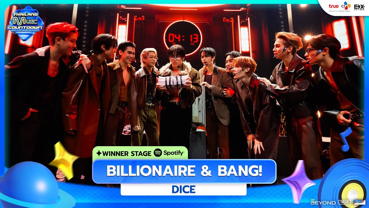 DICE - BILLIONAIRE & BANG! | Spotify T-Pop Now Hottest of the Month Winner Stage🏆 #SEP2025 | TMC