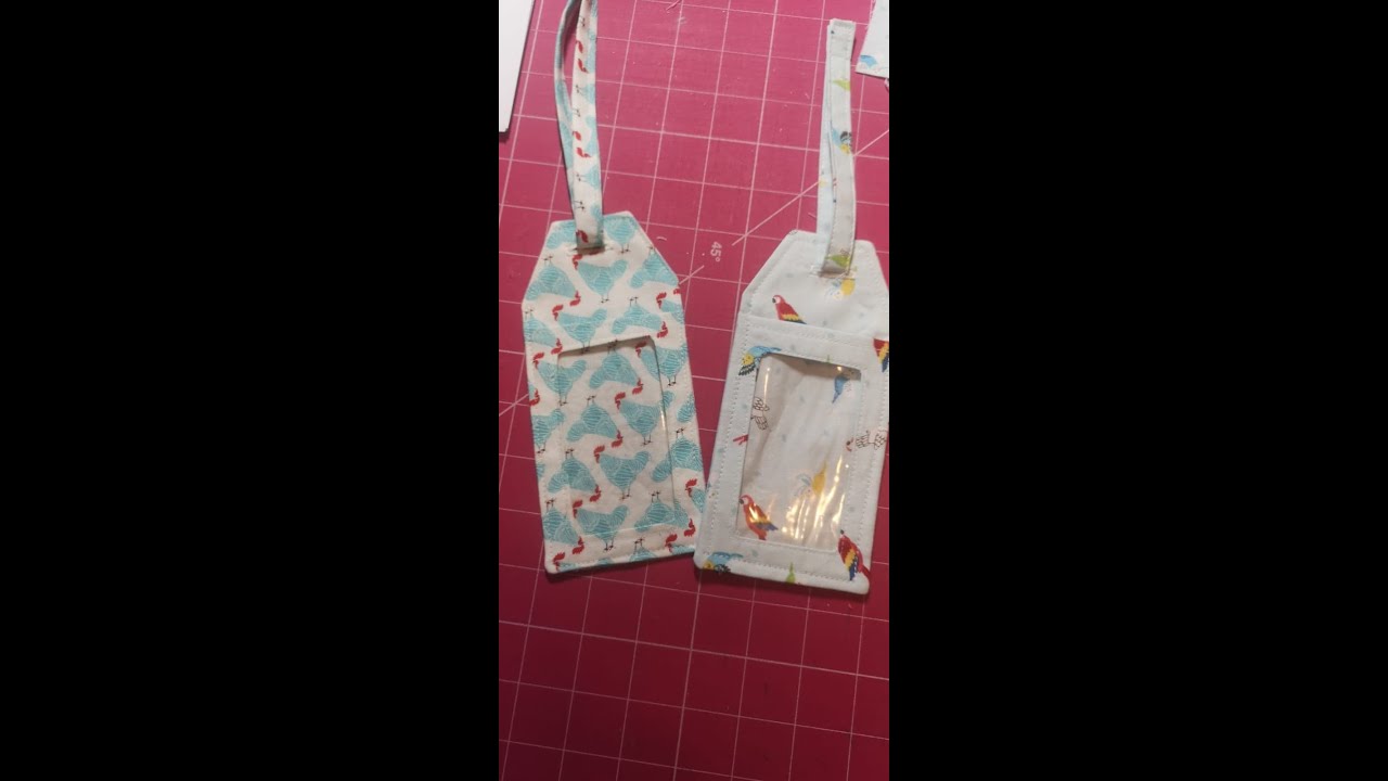How to make Luggage tags