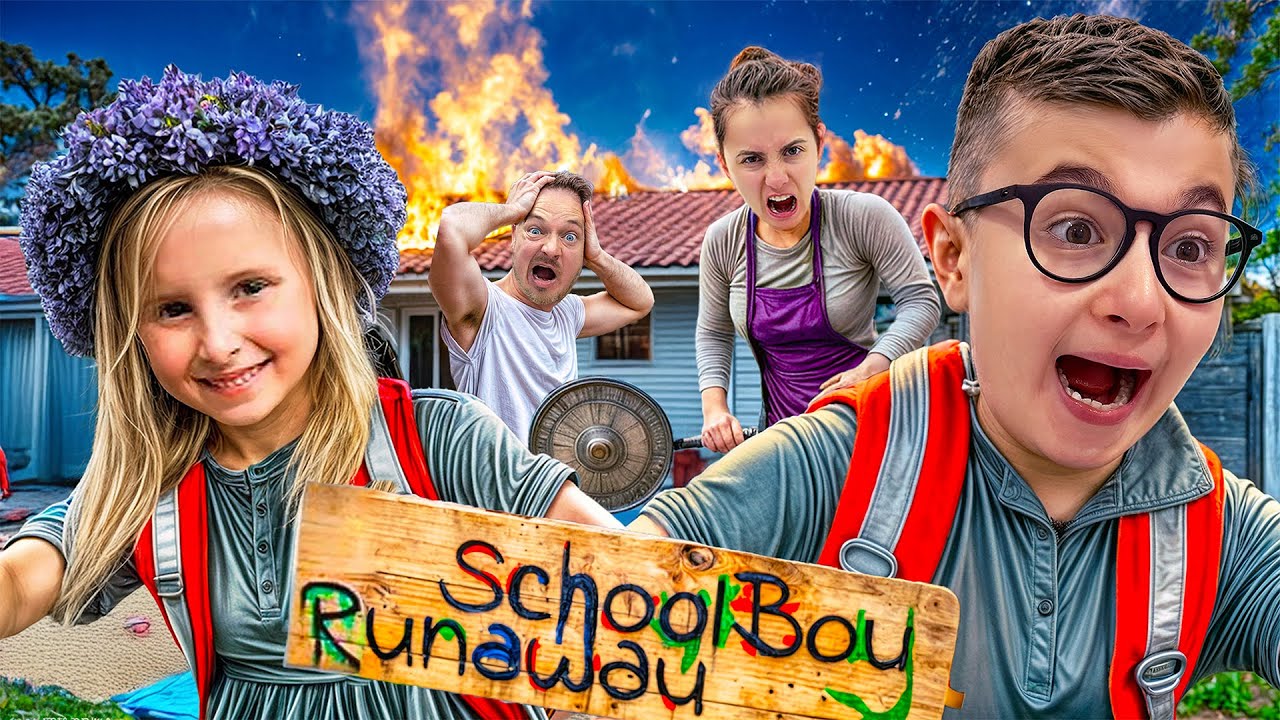 SCHOOLBOY RUNAWAY In Viata Reala! ALEX si ARIANA in JOC!
