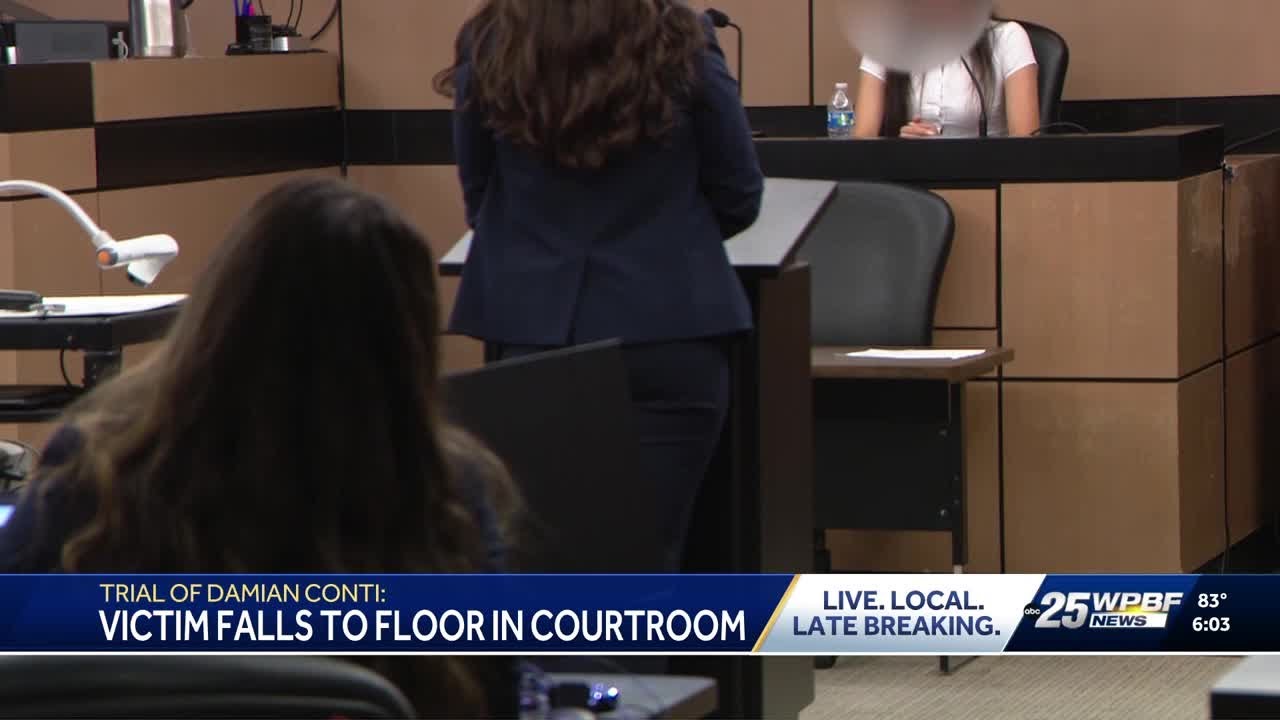 Teen collapses in court after graphic testimony in teacher sex trial