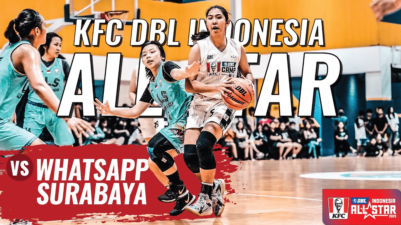 Tim Putri KFC DBL Indonesia All Star 2023 Perkuat Strategi Permainan Melalui Scrimmage Game