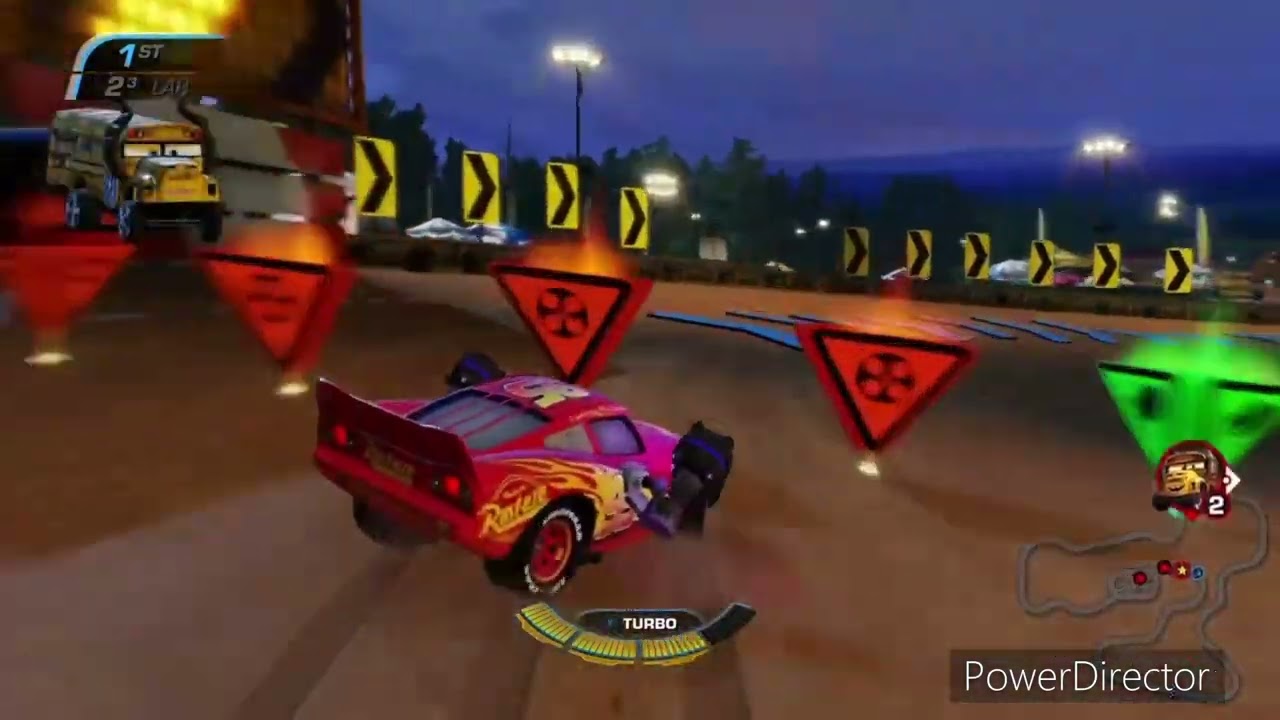 Cars 3 Driven to Win walkthrough part 8 Miss Fritter battle race boss fight