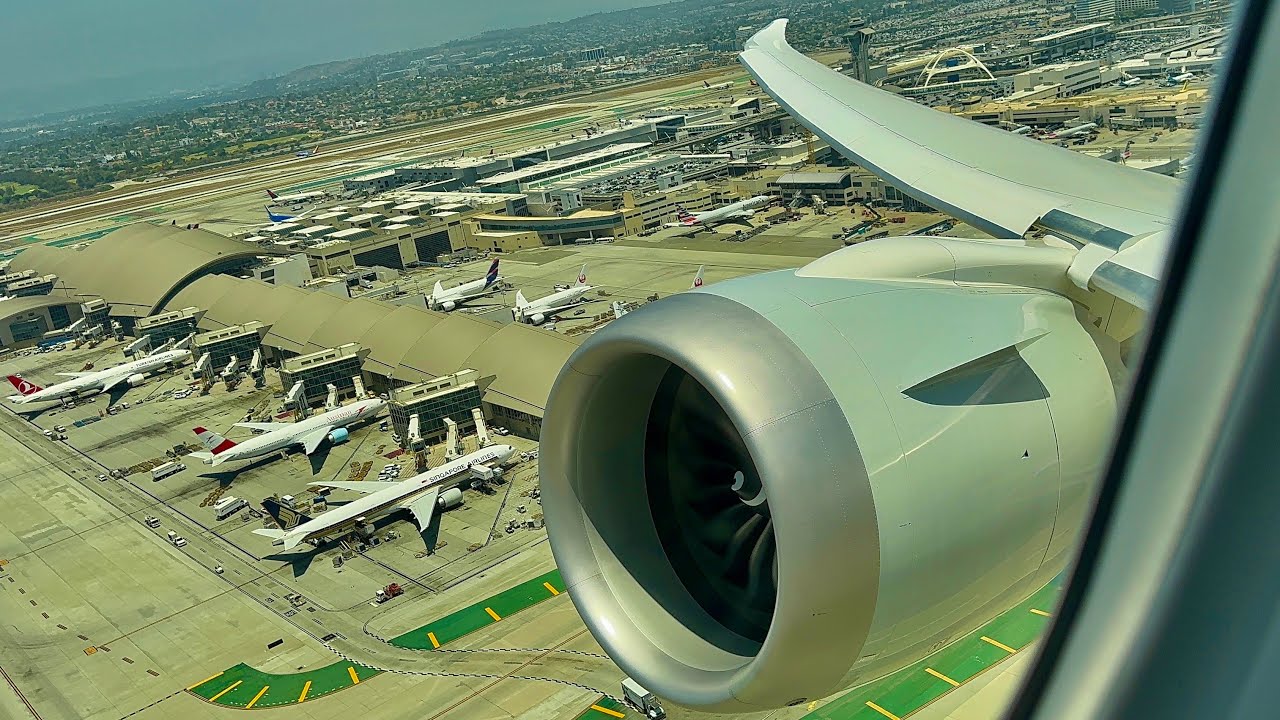 [4K] STUNNING American Airlines 787-9P Takeoff from Los Angeles International (LAX)
