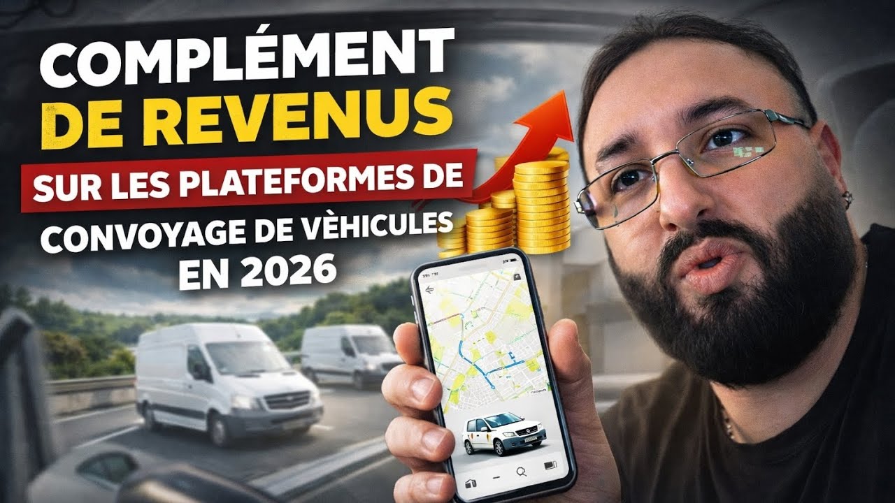 Complément de revenus sur les plateformes Convoyage 