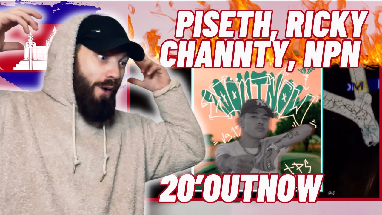 TeddyGrey Reacts to 🇰🇭 PISETH - 20&rsquo;OUTNOW ft. RICKY, CHANNTY , NPN | REACTION!