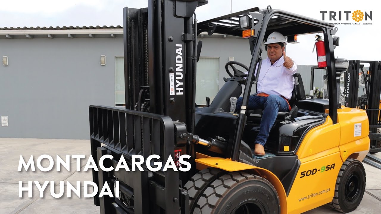 Maquinaria Logística - Montacargas Hyundai