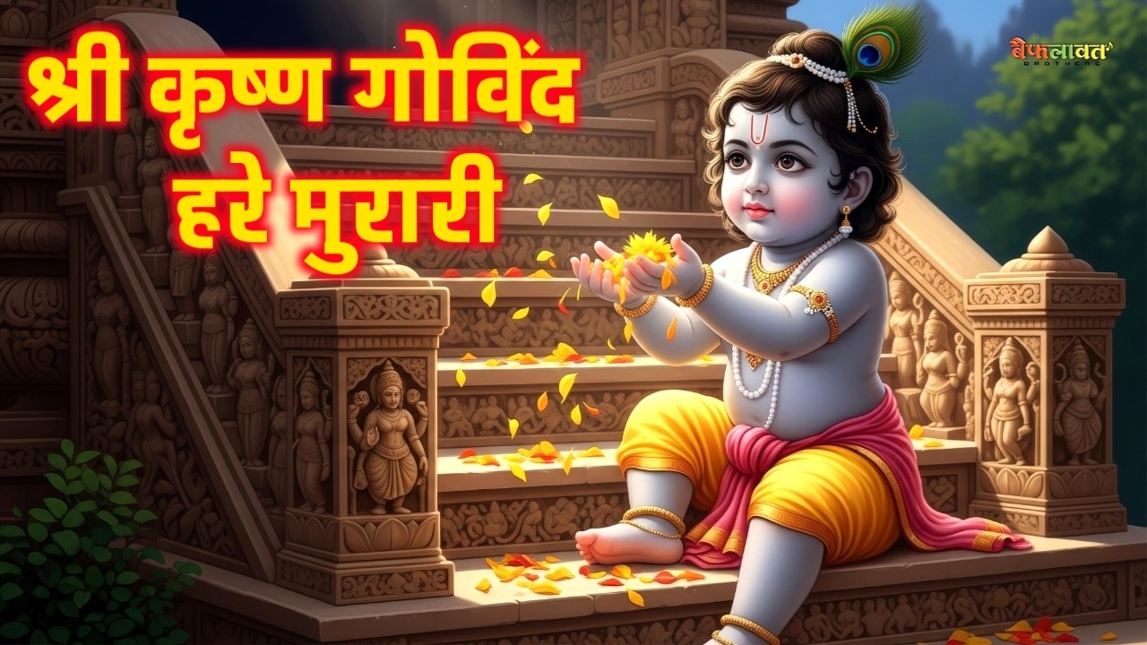 दुनिया का सबसे मीठा भजन ~  Shree Krishna Govind Hare Murari | Krishna Bhajan 2026
