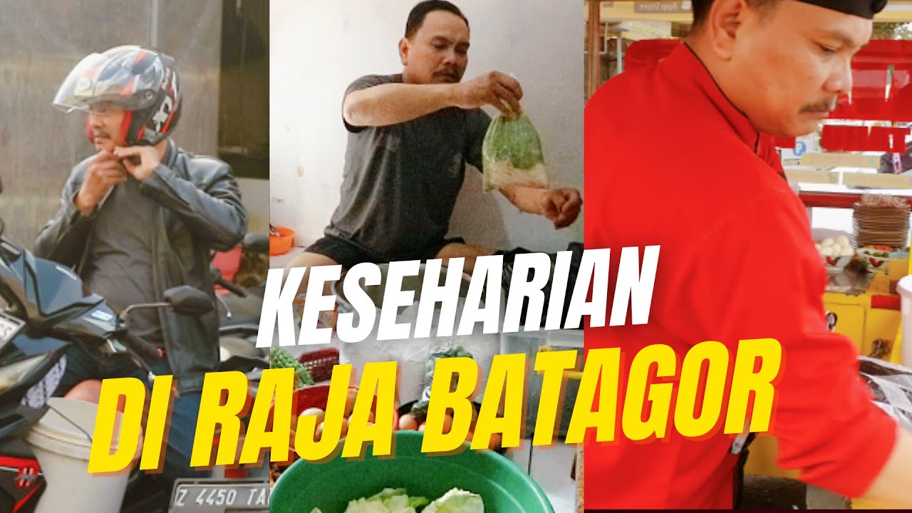 Begini Ternyata Rutinitas Penjual Batagor Paling Hits! RAJA BATAGOR