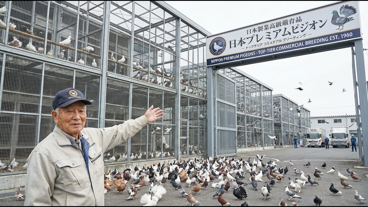 日本の極上鳩農場に潜入！億円規模の観賞用鳩コレクション【完全公開】