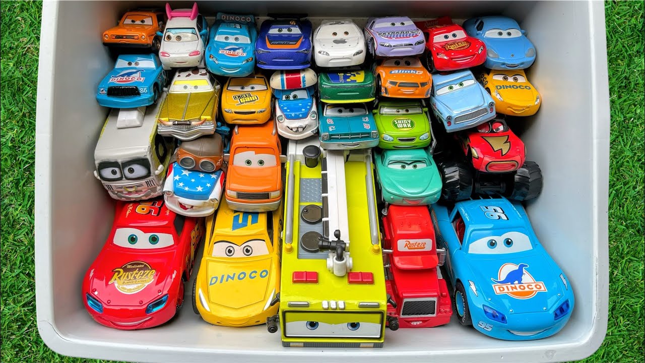 Disney Pixar Cars Unboxing Review | Lightning McQueen, Tow Mater, Doc Hudson, Sally Carrera, Cruz
