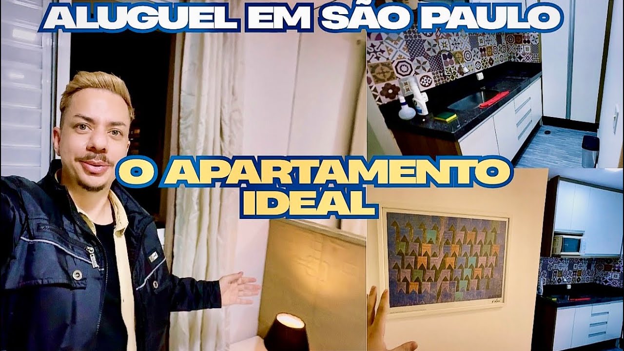 VISITANDO APARTAMENTO PARA ALUGAR EM SÃO PAULO + TOUR PELO APARTAMENTO ESCOLHIDO | MORANDO SOZINHO