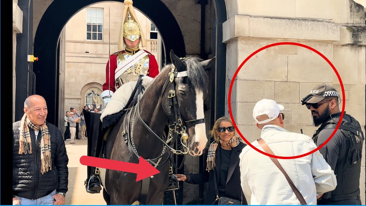 UNBELIEVABLE! Holding The Guard’s Boot and Then Not Moving