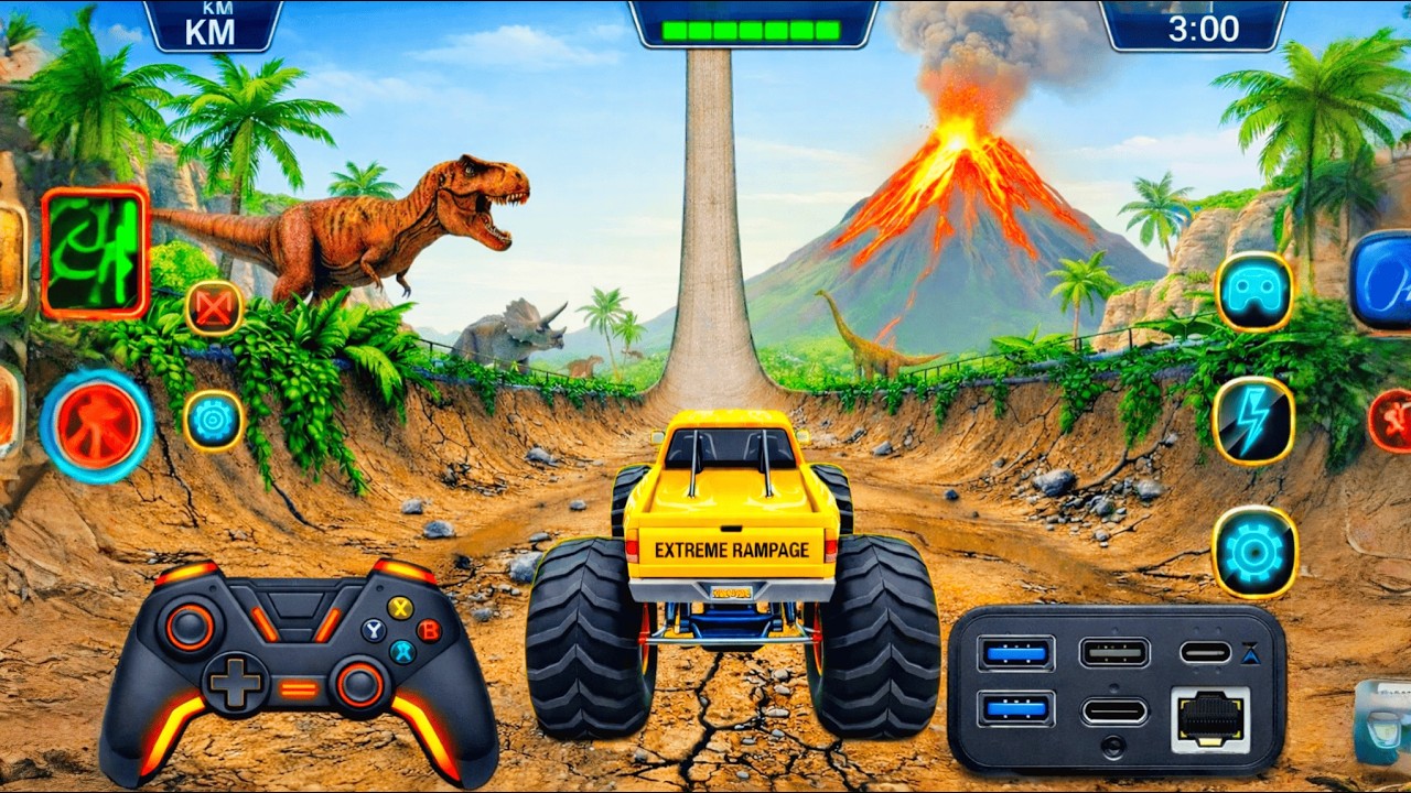 Truck Stunt Mania: Dirt Track Racing | Monster Truck Game