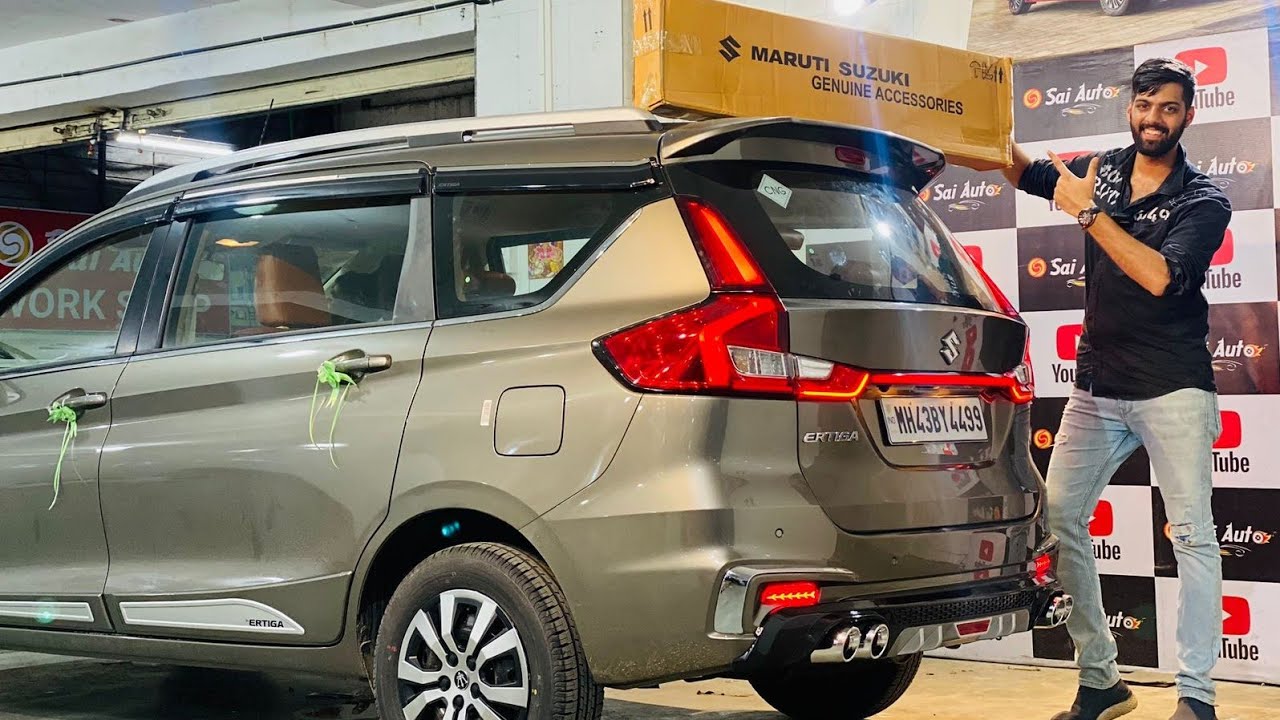 ERTIGA 2021 MODIFIED....!!MARUTI GENUINE SPOILER EXCLUSIVE📞98201 87037📞9820833594