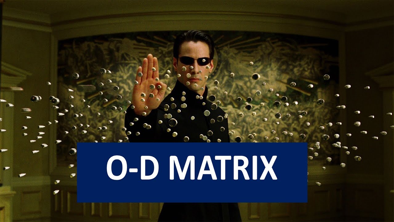 O-D Matrix | المحاضرة الثالثة | مصفوفة المصدر والهدف