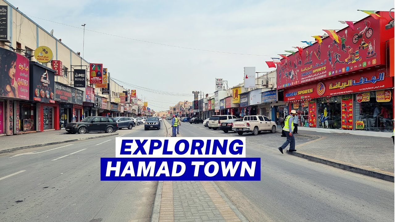 EXPLORING HAMAD TOWN BAHRAIN (SOUQ WAQIF MADINAT HAMAD)