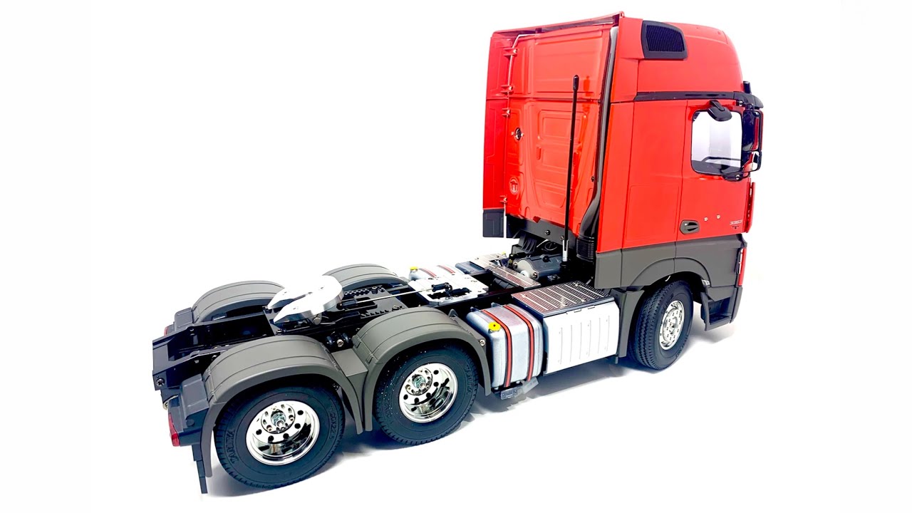 Начинаю собирать свой первый радиоуправляемый грузовик. Tamiya Actros 3363 1/14 Mercedes Benz 6x4...