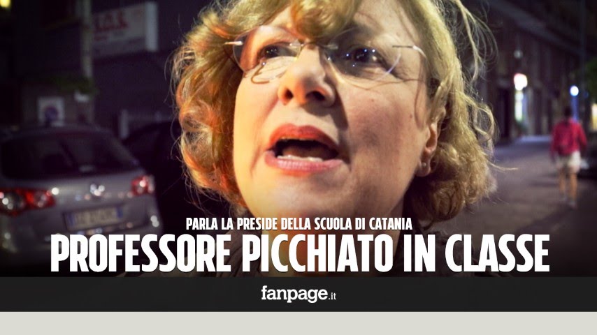 Catania, professore picchiato in classe: 