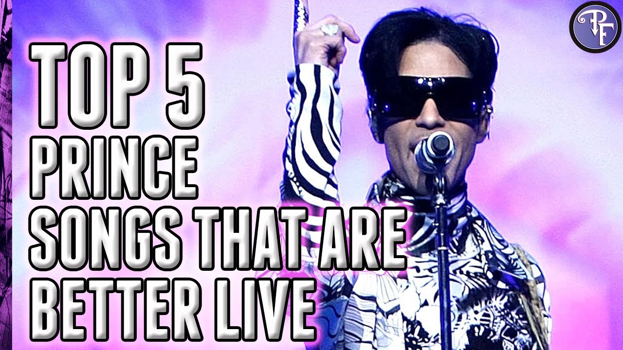 Top 5 Prince Songs that are Better LIVE!!! (w/ Drea)