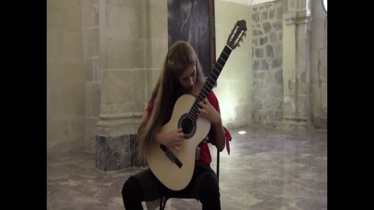 Rebeca Gea. Divagación en imitación al violín (Agustín Barrios)