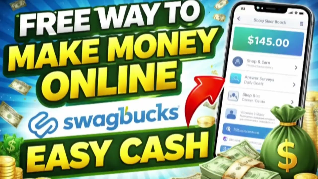 How to Make Money Online Using Swagbucks (Beginner Guide) 💸