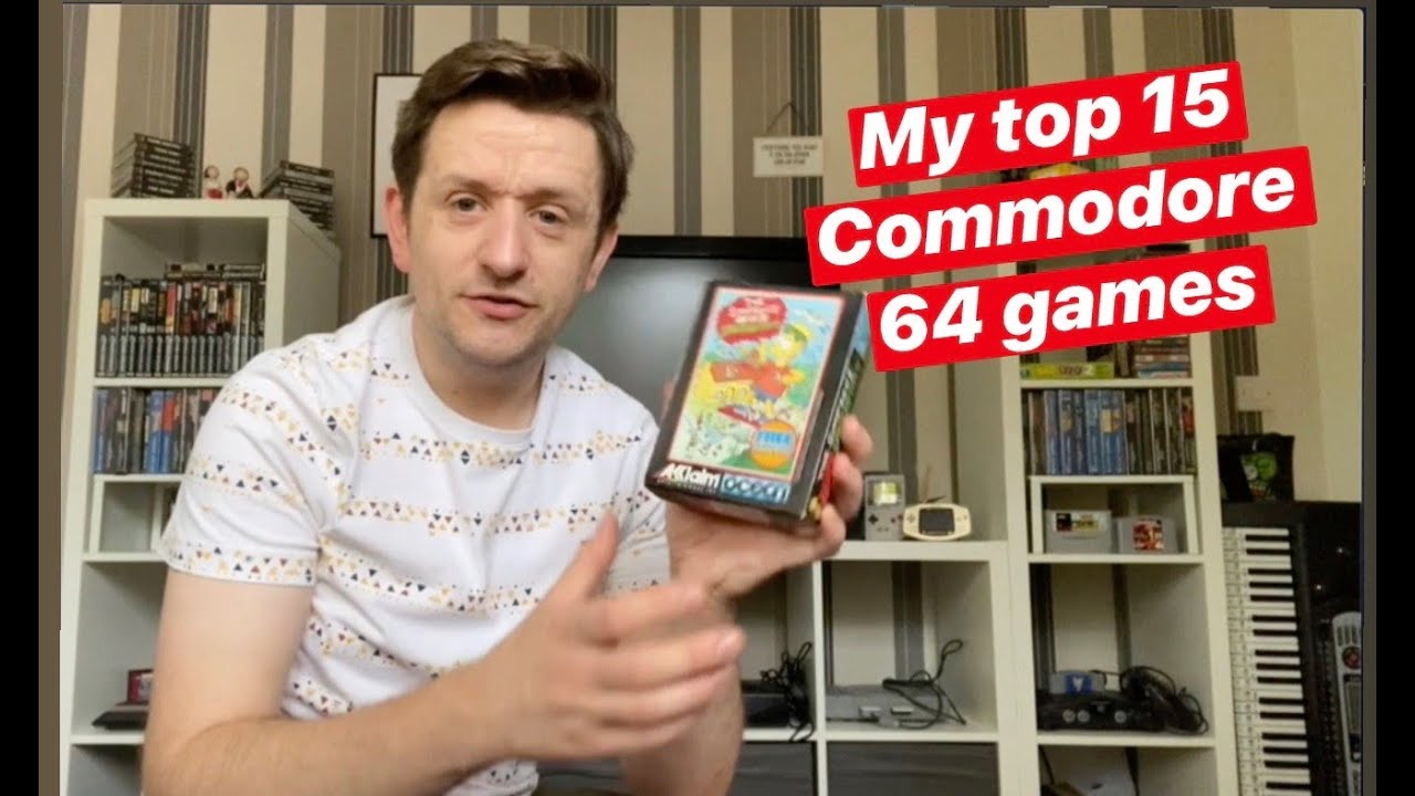 My Top 15 Commodore 64 Games - Retro Gaming on the C64.