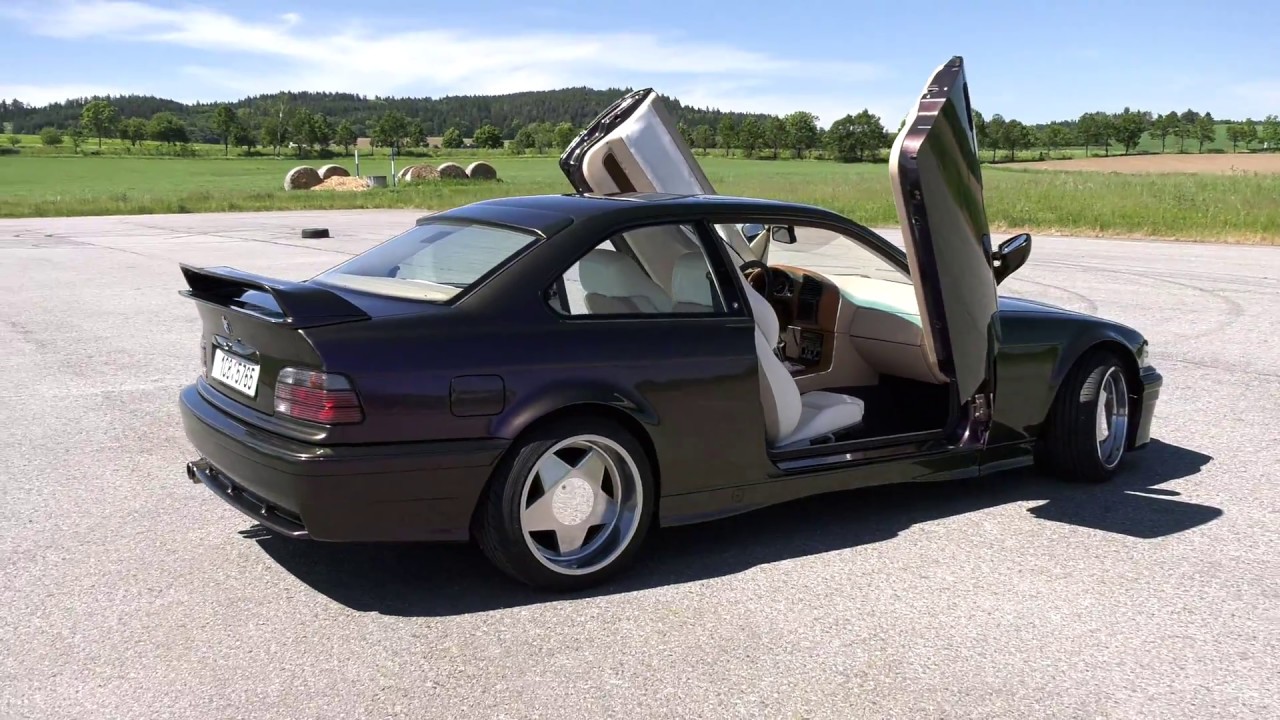 BMW E36 325i, 4k 50 fps, Panasonic HC-X1