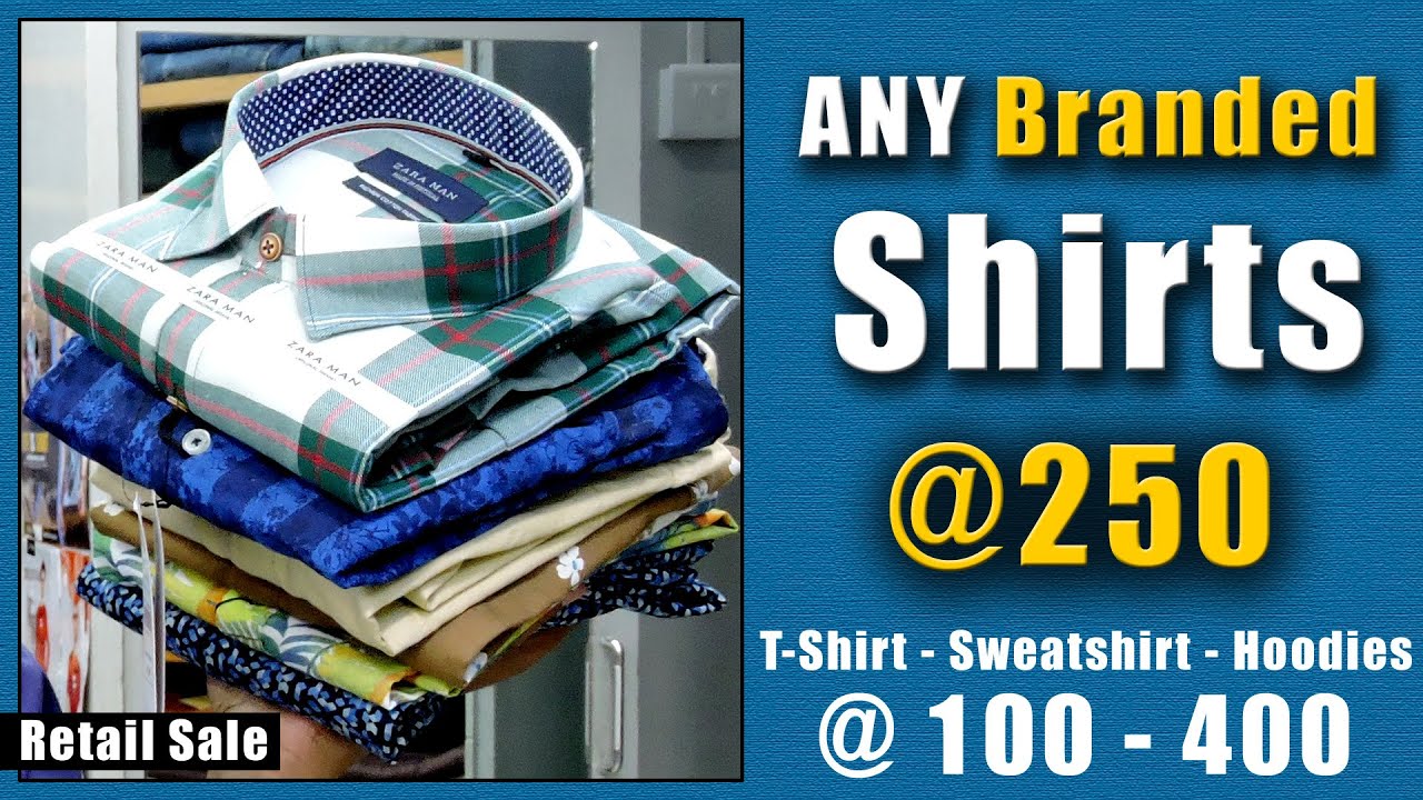 Any Branded Shirt Rs.250 & T Shirt Rs.100 | Life Style | Mens Wear | Info Studio